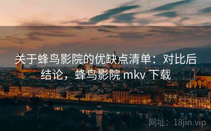 关于蜂鸟影院的优缺点清单:对比后结论,蜂鸟影院 mkv 下载